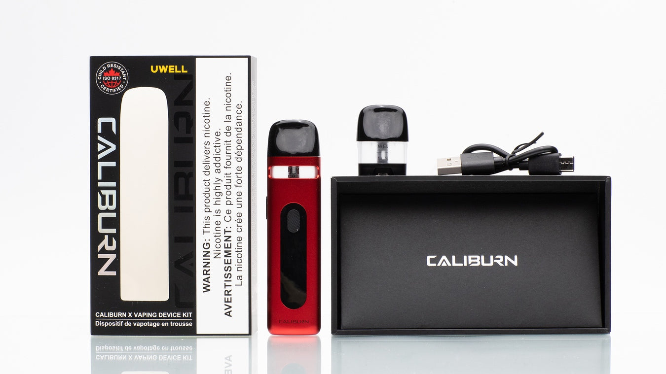 Caliburn X device kit contents