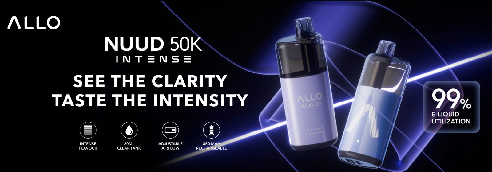 Allo Intense Nuud 50K Disposables  NVB Inc.