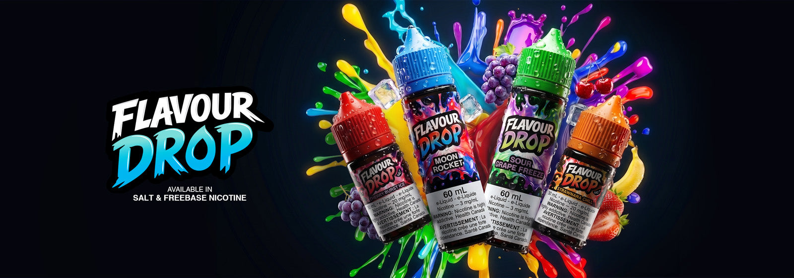 flavoured vape juice Flavour Drop E-Liquids — NVB Inc NJOY ace vape review batt:Internal Color:Paddy Green