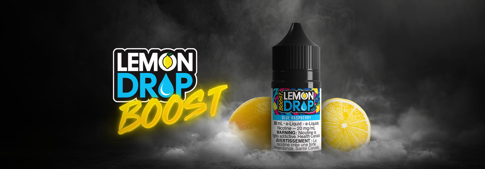 Lemon Drop Boost Salt Nic E-Liquids  NVB Inc.