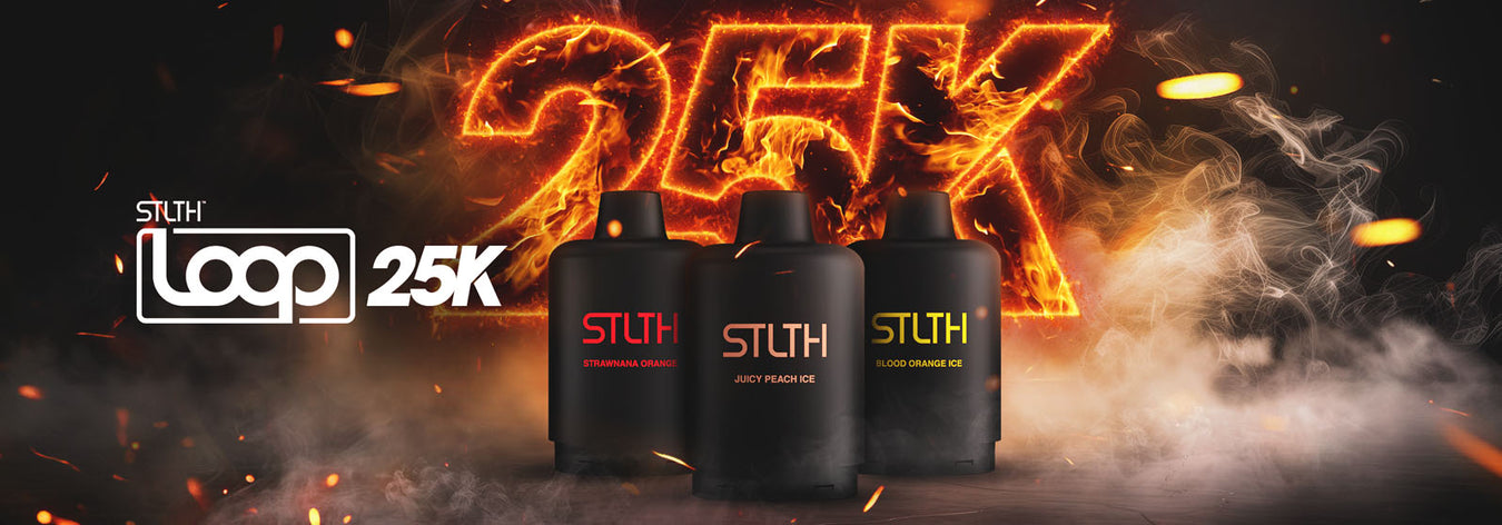 Shop STLTH Loop 25K E-Liquid Pods | Free Shipping Over $75 NVB Inc. Shop STLTH Loop 25K E-Liquid Pods | Free Shipping Over $75 NVB Inc.