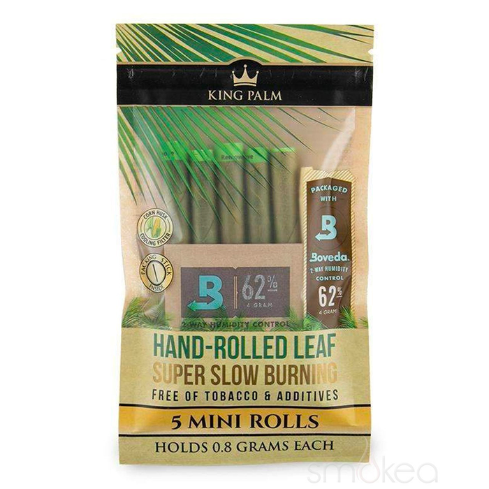 KING PALM - MINI SIZE W/BOVEDA - 5PK