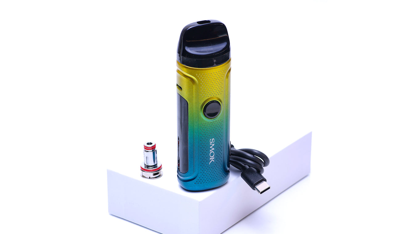 SMOK Nord C with USB-C charger and coil