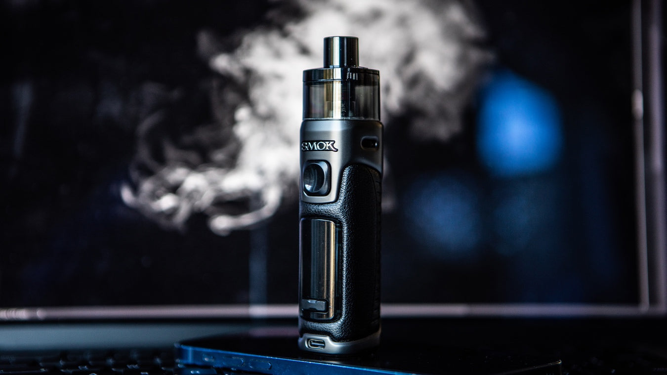 SMOK RPM 5 device with cloud in background