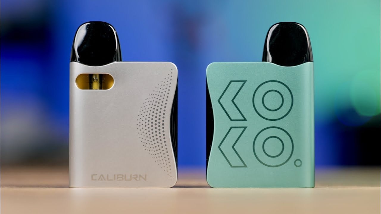 Both sides of UWell Caliburn AK3 devices