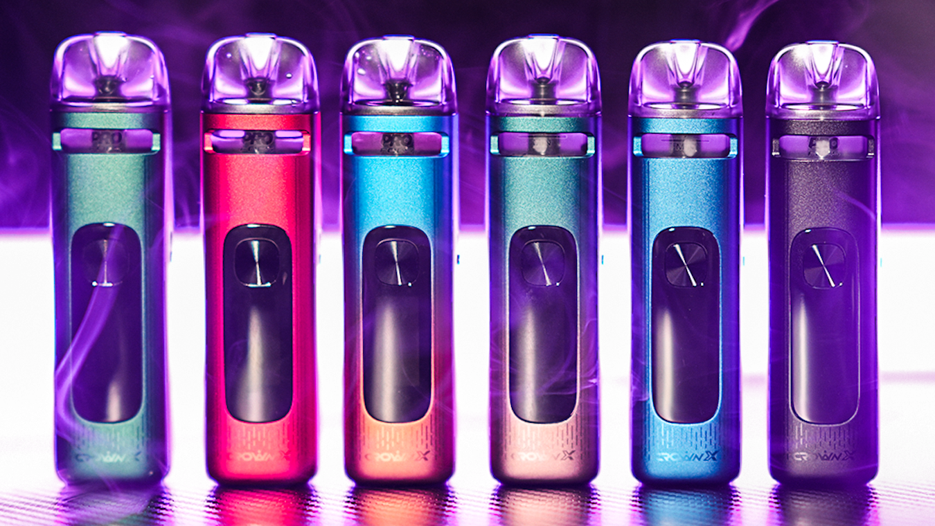 UWell Crown X device in an assortment of colours