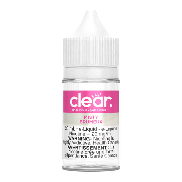 Clear Salt Nic E-liquid - Misty 30ml