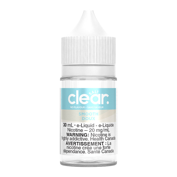 Clear Salt Nic E-liquid - Smooth 30ml