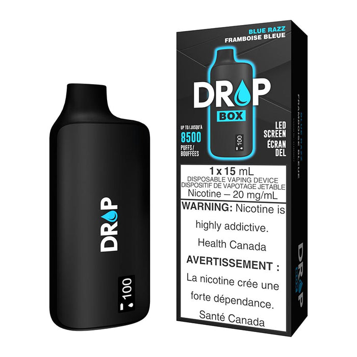 Drop Box Disposable Vape Device - Blue Razz