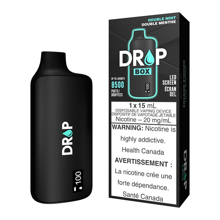 Drop Box Disposable Vape Device - Double Mint