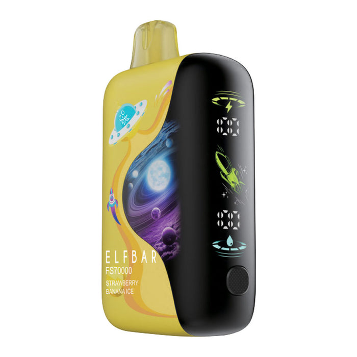 Elf Bar FS70K Disposable Vape Device - Strawberry Banana Ice 20ml