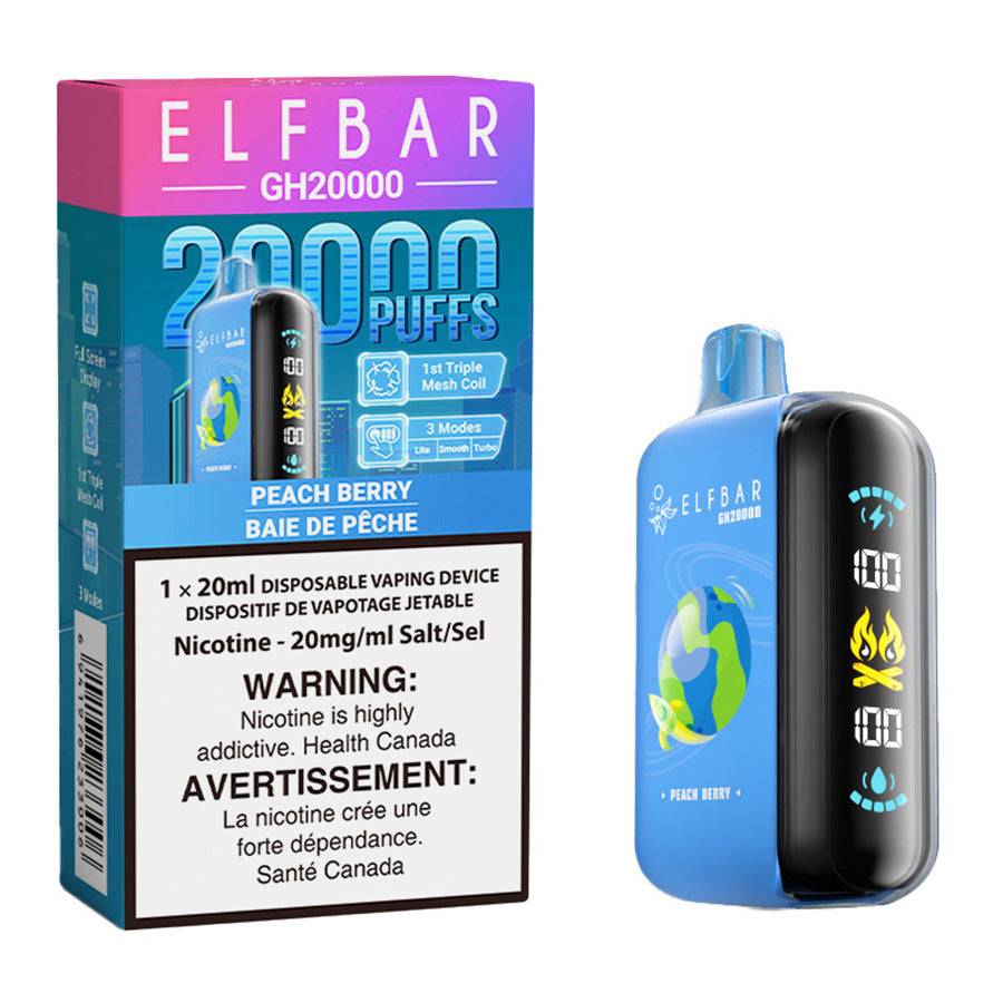 elf bar vapes online GH20K Disposable Vape Device - Peach Berry 20ml Option:Single geek bar new flavor 0% Nicotine
