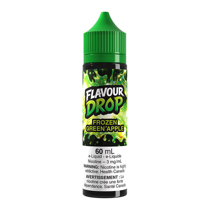 Flavour Drop Freebase E-Liquid - Frozen Green Apple 60ml