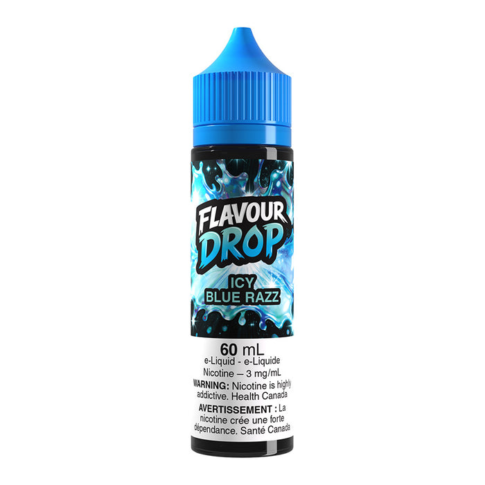Flavour Drop Freebase E-Liquid - Icy Blue Razz 60ml