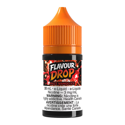 Flavour Drop Freebase E-Liquid - Razz Mango Ice 30ml