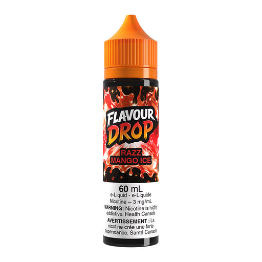 Flavour Drop Freebase E-Liquid - Razz Mango Ice 60ml