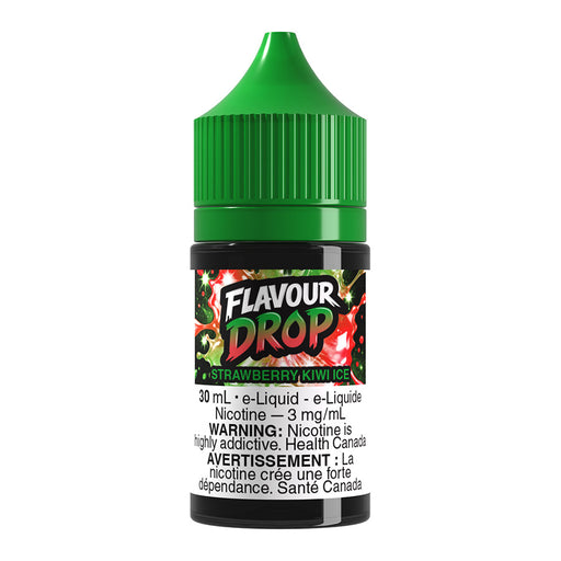 Flavour Drop Freebase E-Liquid - Strawberry Kiwi Ice 30ml