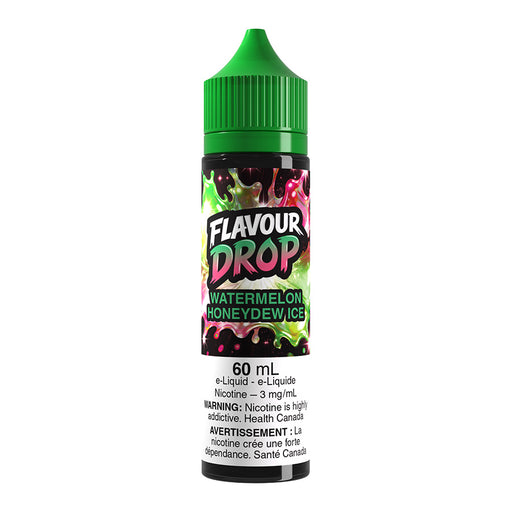 Flavour Drop Freebase E-Liquid - Watermelon Honeydew Ice 60ml