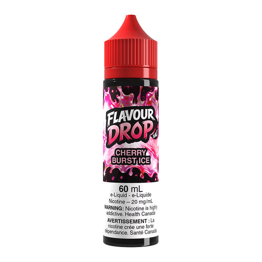 Flavour Drop Salt Nic E-Liquid - Cherry Burst Ice 60ml
