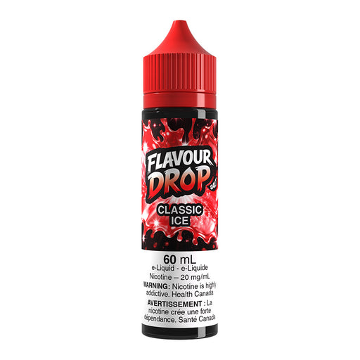 Flavour Drop Salt Nic E-Liquid - Classic Ice 60ml