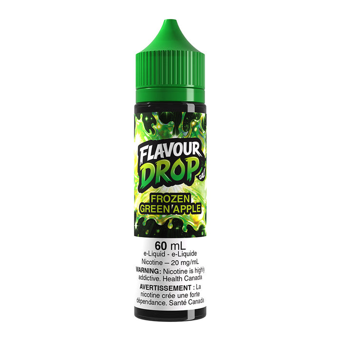 Flavour Drop Salt Nic E-Liquid - Frozen Green Apple 60ml