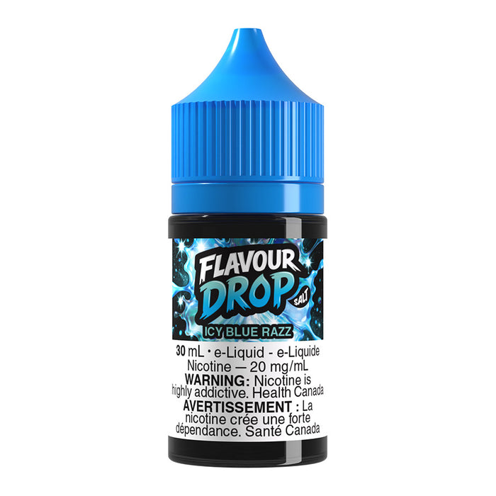 Flavour Drop Salt Nic E-Liquid - Icy Blue Razz 30ml