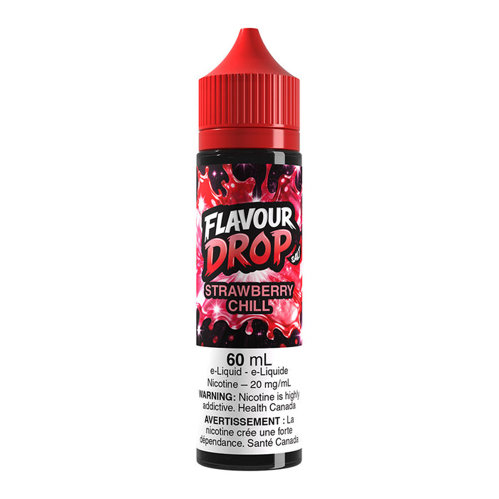 Flavour Drop Salt Nic E-Liquid - Strawberry Chill 60ml
