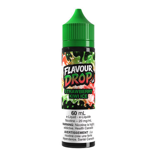 Flavour Drop Salt Nic E-Liquid - Strawberry Kiwi Ice 60ml