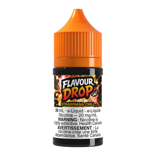 Flavour Drop Salt Nic E-Liquid - Strawnana Chill 30ml