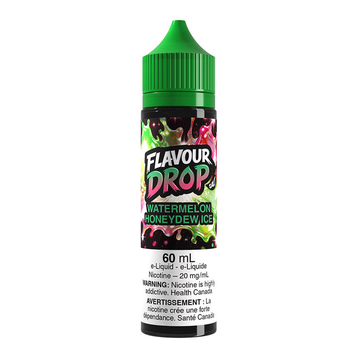 Flavour Drop Salt Nic E-Liquid - Watermelon Honeydew Ice 60ml