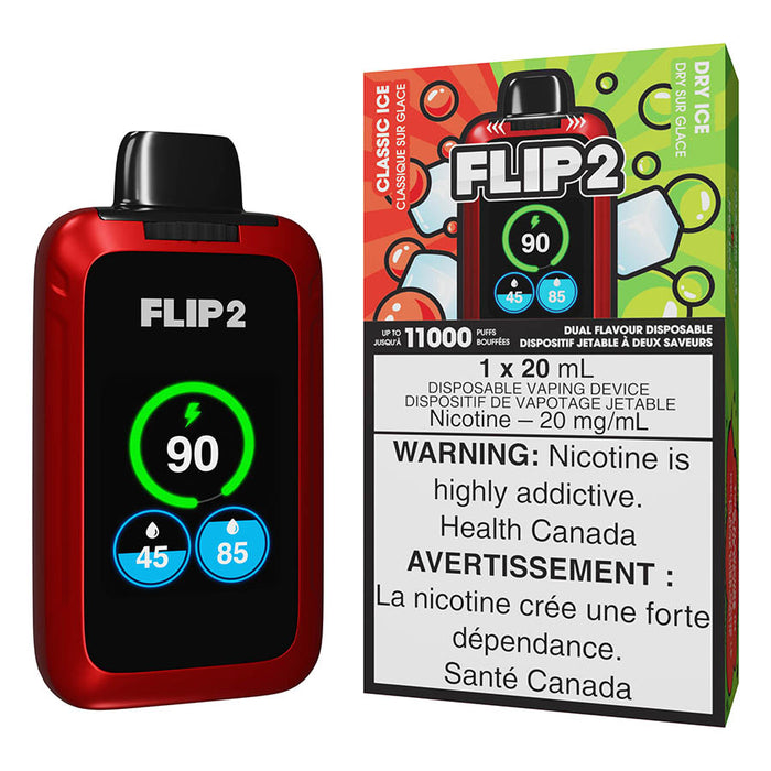 Flip 2 Disposable Vape Device - Classic Ice And Dry Ice