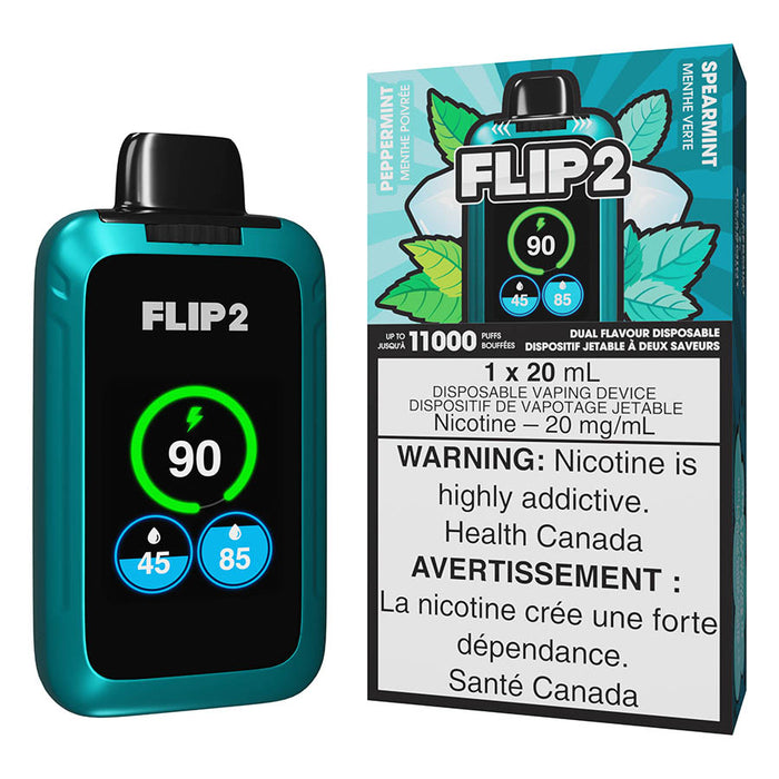 Flip 2 Disposable Vape Device - Peppermint And Spearmint