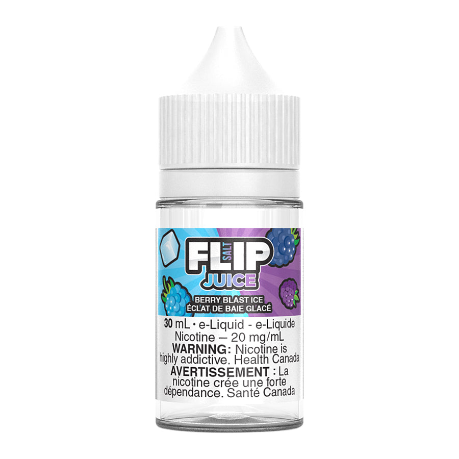 15セット　Juice=Juice 四形態 Flip Juice Salt-Nic E-Liquid - Berry Blast Ice | Free Shipping $75