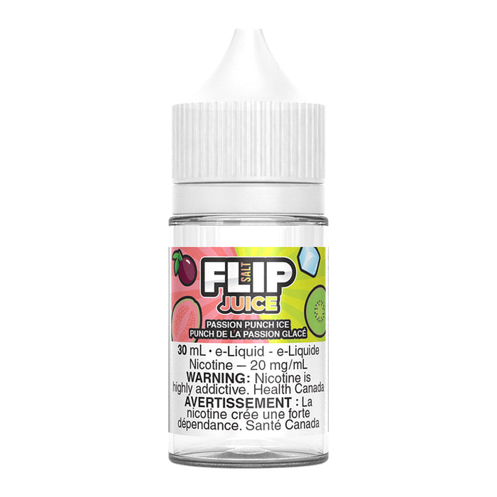 Flip Juice Salt-Nic E-Liquid - Passion Punch Ice 30ml