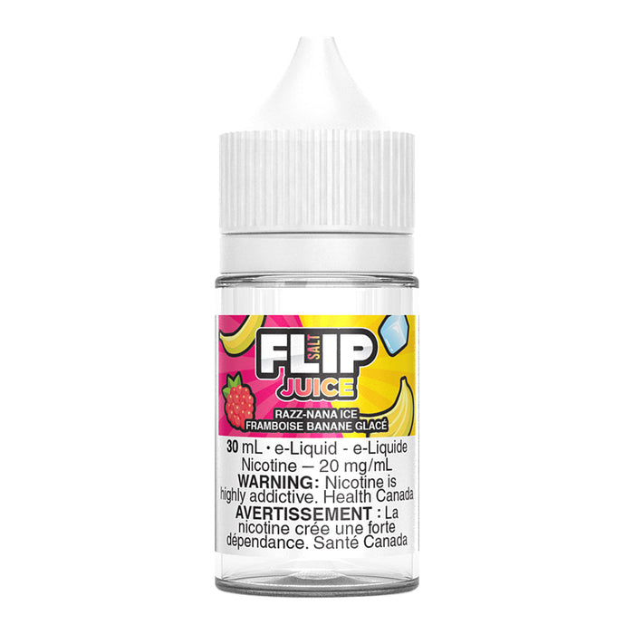 Flip Juice Salt-Nic E-Liquid - Razz Nana Ice 30ml