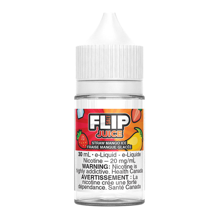 Flip Juice Salt-Nic E-Liquid - Straw Mango Ice 30ml