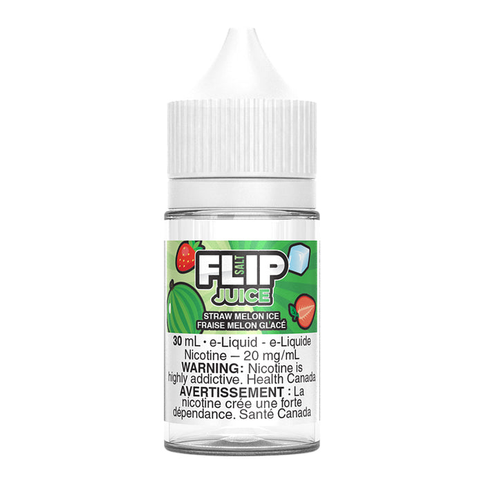 Flip Juice Salt-Nic E-Liquid - Straw Melon Ice 30ml