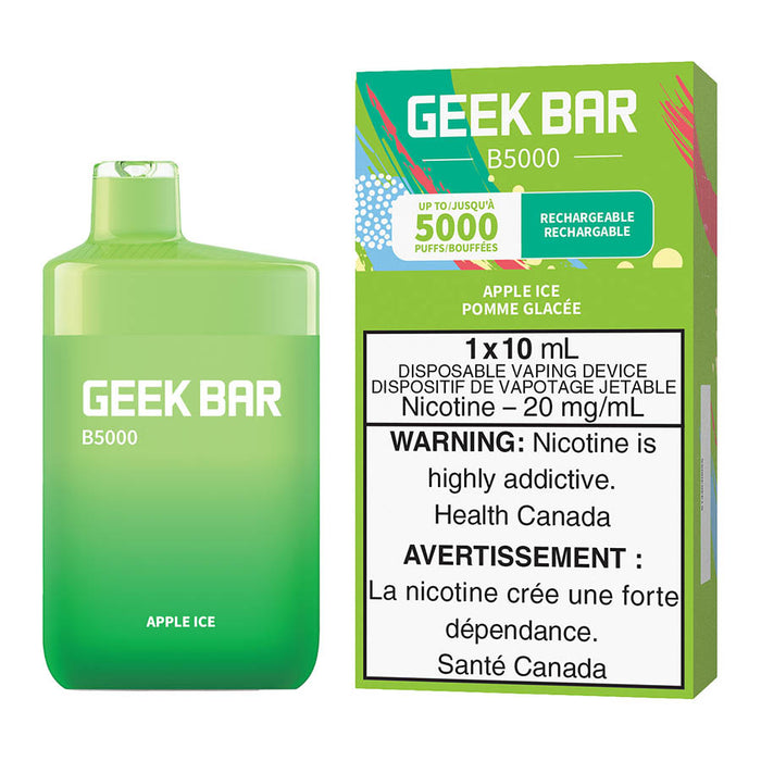 Geek Bar B5000 Disposable Vape Device - Apple Ice