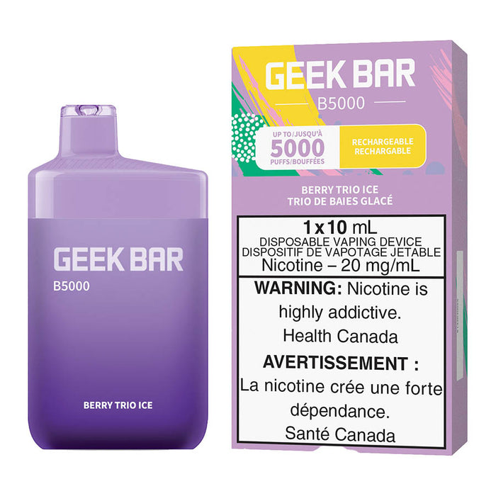 Geek Bar B5000 Disposable Vape Device - Berry Trio Ice