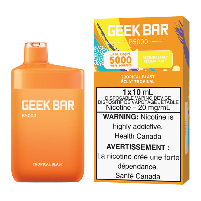 Geek Bar B5000 Disposable Vape Device - Tropical Blast