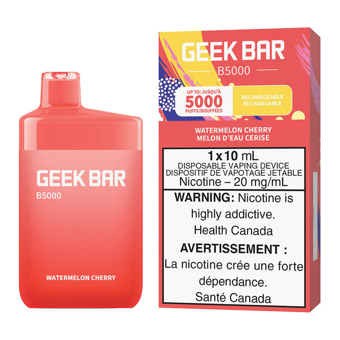 Geek Bar B5000 Disposable Vape Device - Watermelon Cherry