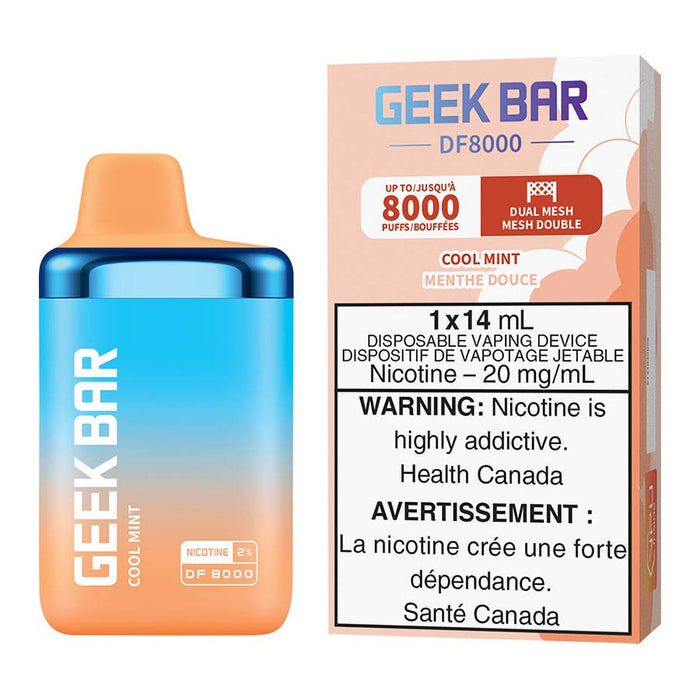 Geek Bar DF8000 Disposable Vape Device - Cool Mint
