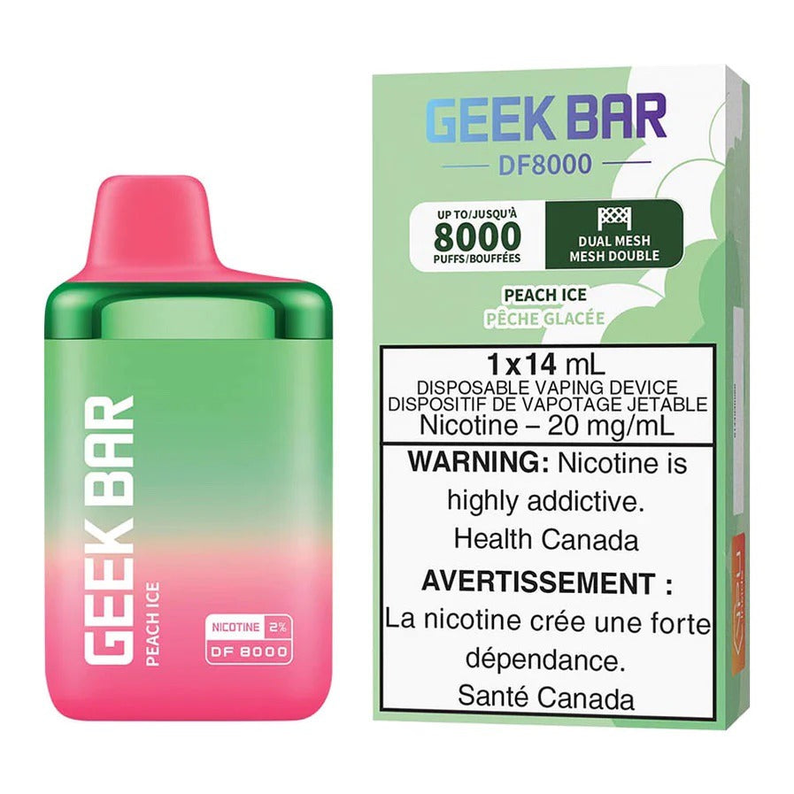 Geek Bar DF 8000 disposable vape device