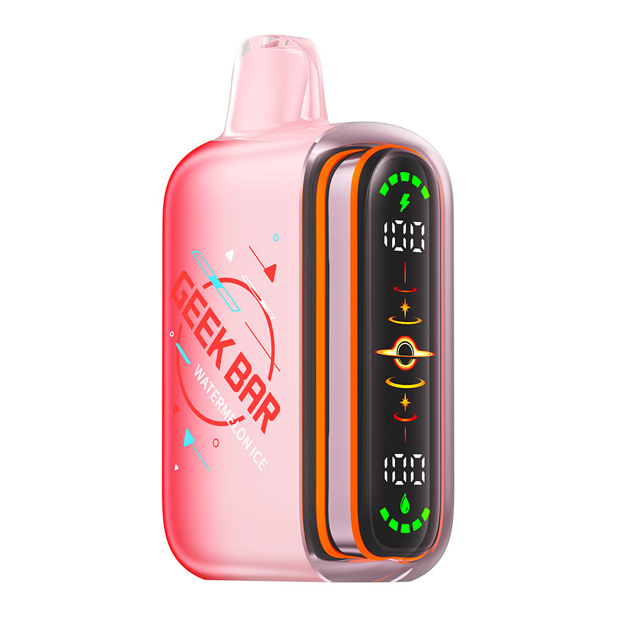 geek bar vape watermelon ice Pulse 2 Disposable Device - 20ml geekvape aegis boost uk price Color:Volcanic Black Geek Bar Pulse Disposable
