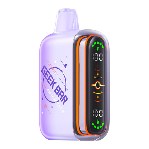 Geek Bar Pulse 2 Disposable Vape Device - White Grape Ice 20ml