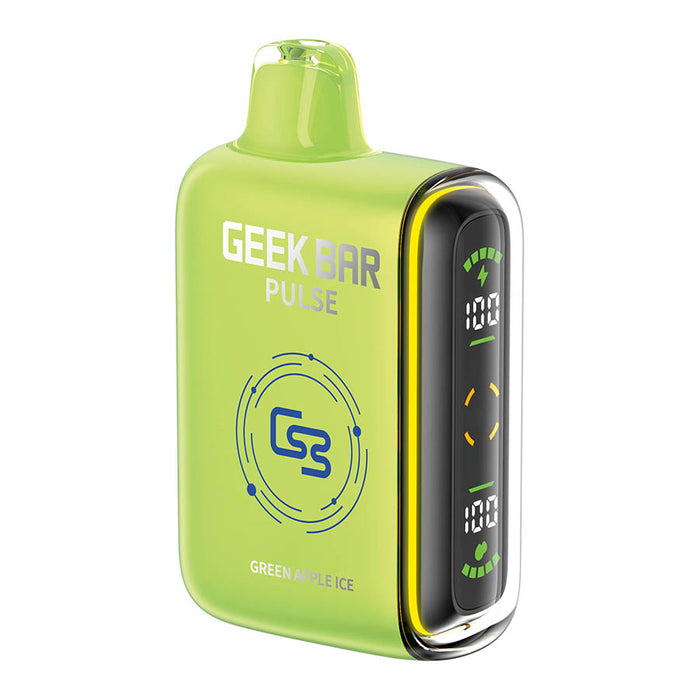 Geek Bar Pulse Disposable Vape Device - Green Apple Ice