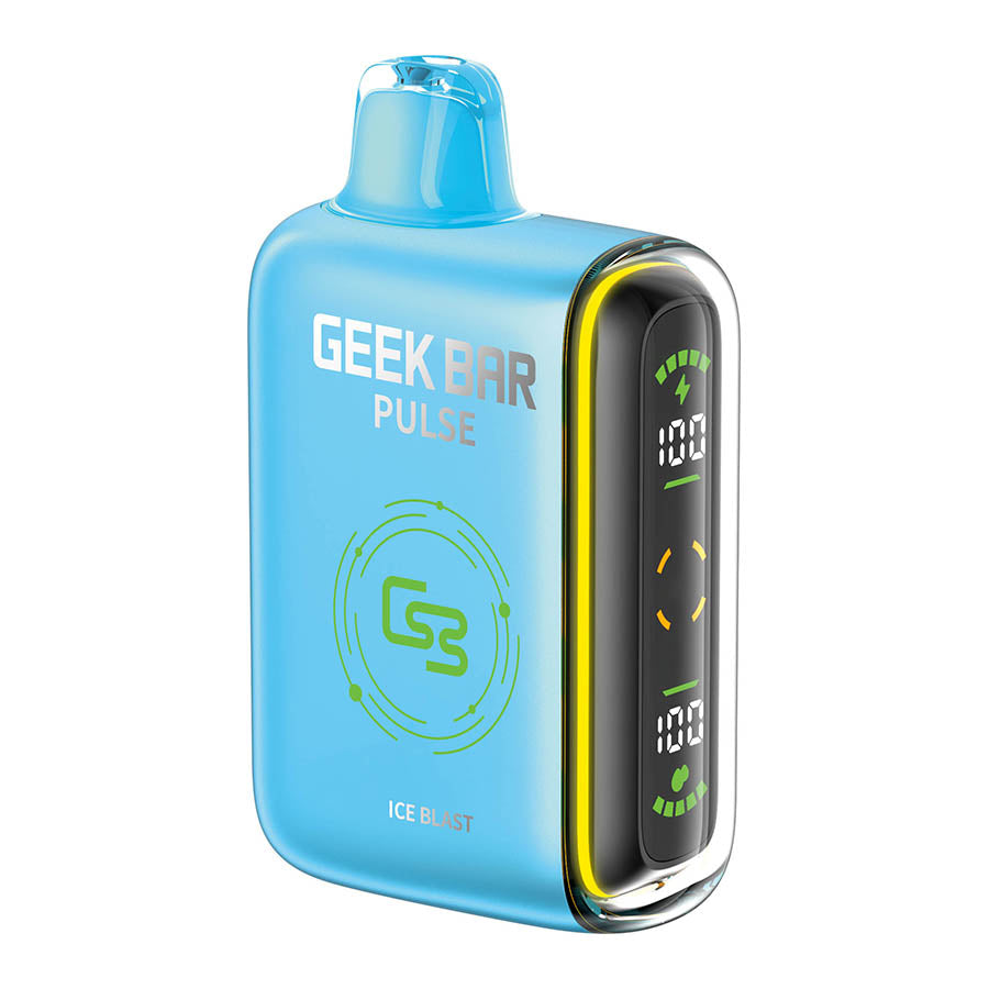 Geek Bar Pulse Disposable Vape Device - Ice Blast 16ml
