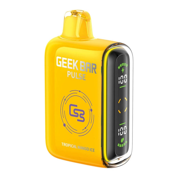 Mexican Mango Ice Geek Bar Geek Bar Pulse Disposable Vape Device - Tropical Mango Ice 16ml Mexican Mango Ice Geek Bar Geek Bar Pulse Disposable Vape Device - Tropical Mango Ice 16ml