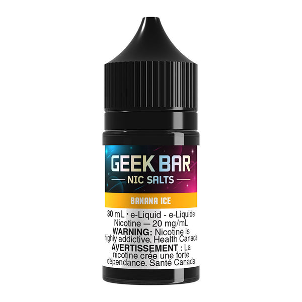 bar salt vape juice Geek Nic E-Liquid - Banana Ice 30ml Flavour:Blackcurrant Apple TRX Carbon Edition Voopoo PnP X Empty