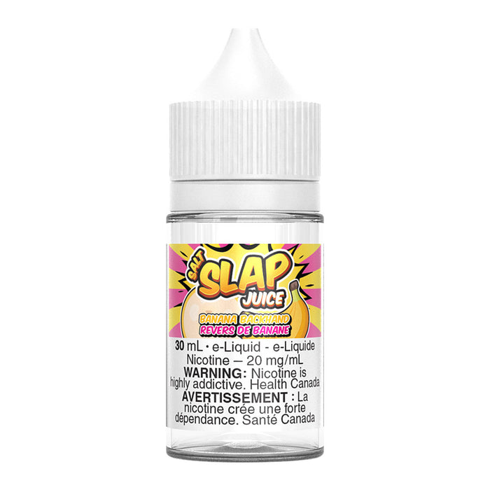 Slap Juice Salt Nic E-liquid - Banana Backhand 30ml